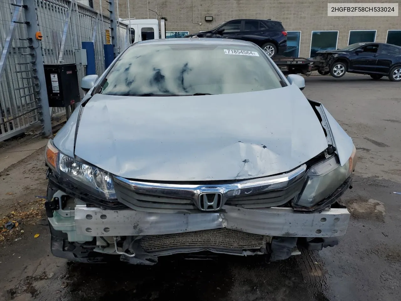 2HGFB2F58CH533024 2012 Honda Civic Lx