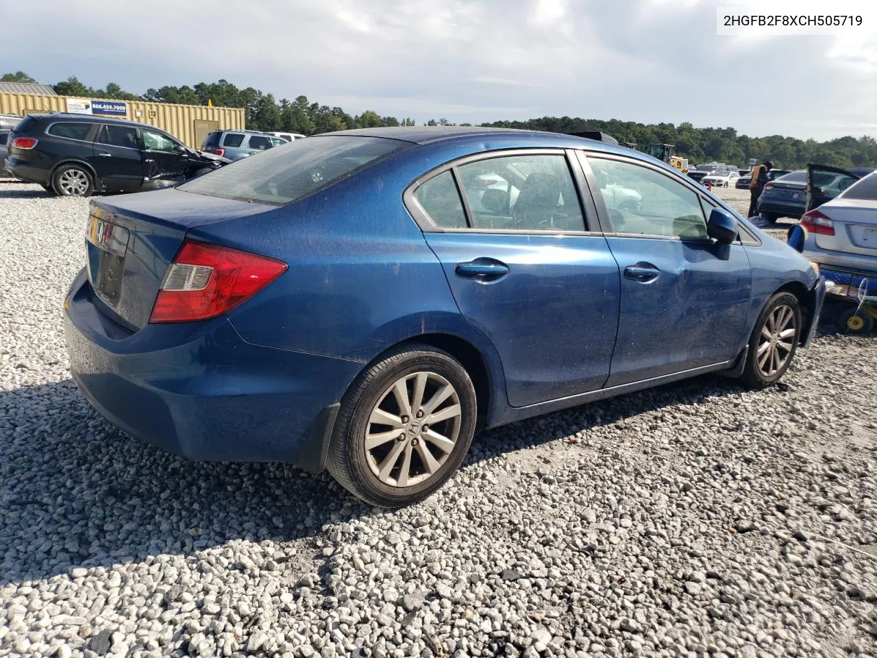 2HGFB2F8XCH505719 2012 Honda Civic Ex