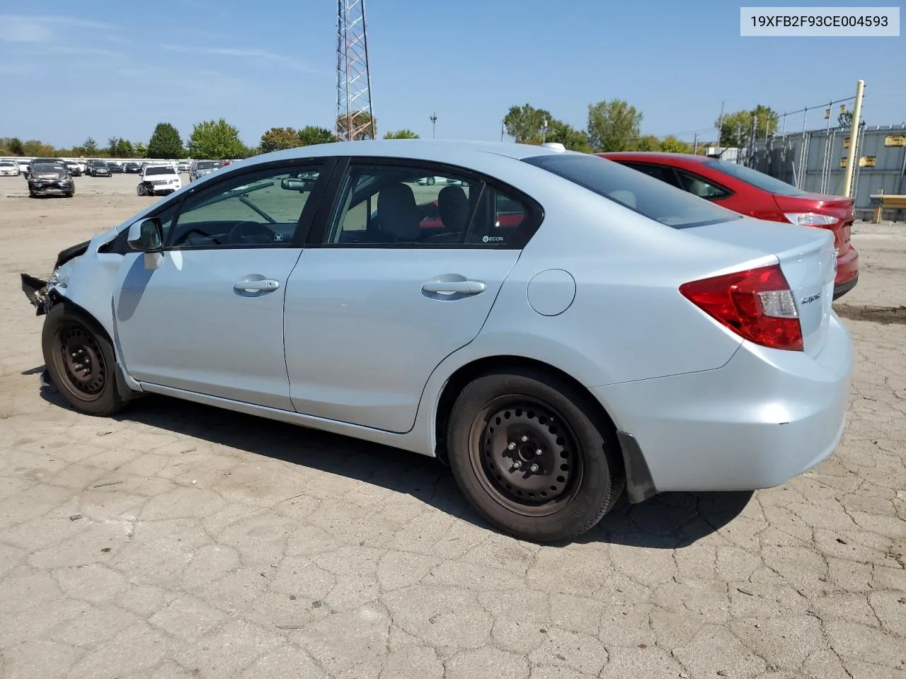 19XFB2F93CE004593 2012 Honda Civic Exl