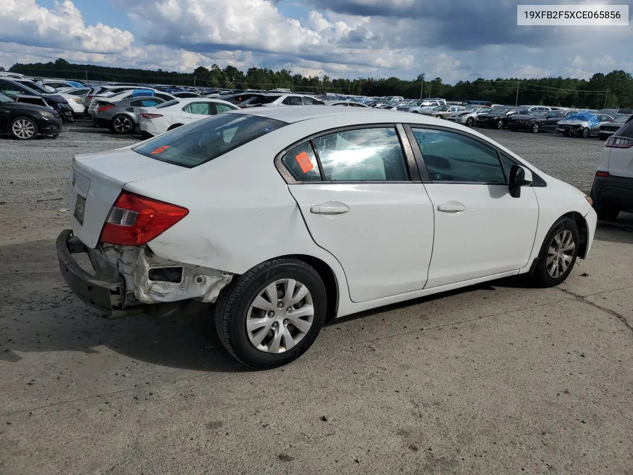 2012 Honda Civic Lx VIN: 19XFB2F5XCE065856 Lot: 72125664