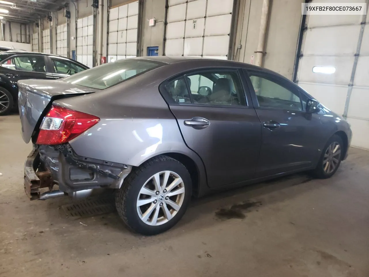 2012 Honda Civic Ex VIN: 19XFB2F80CE073667 Lot: 72383874