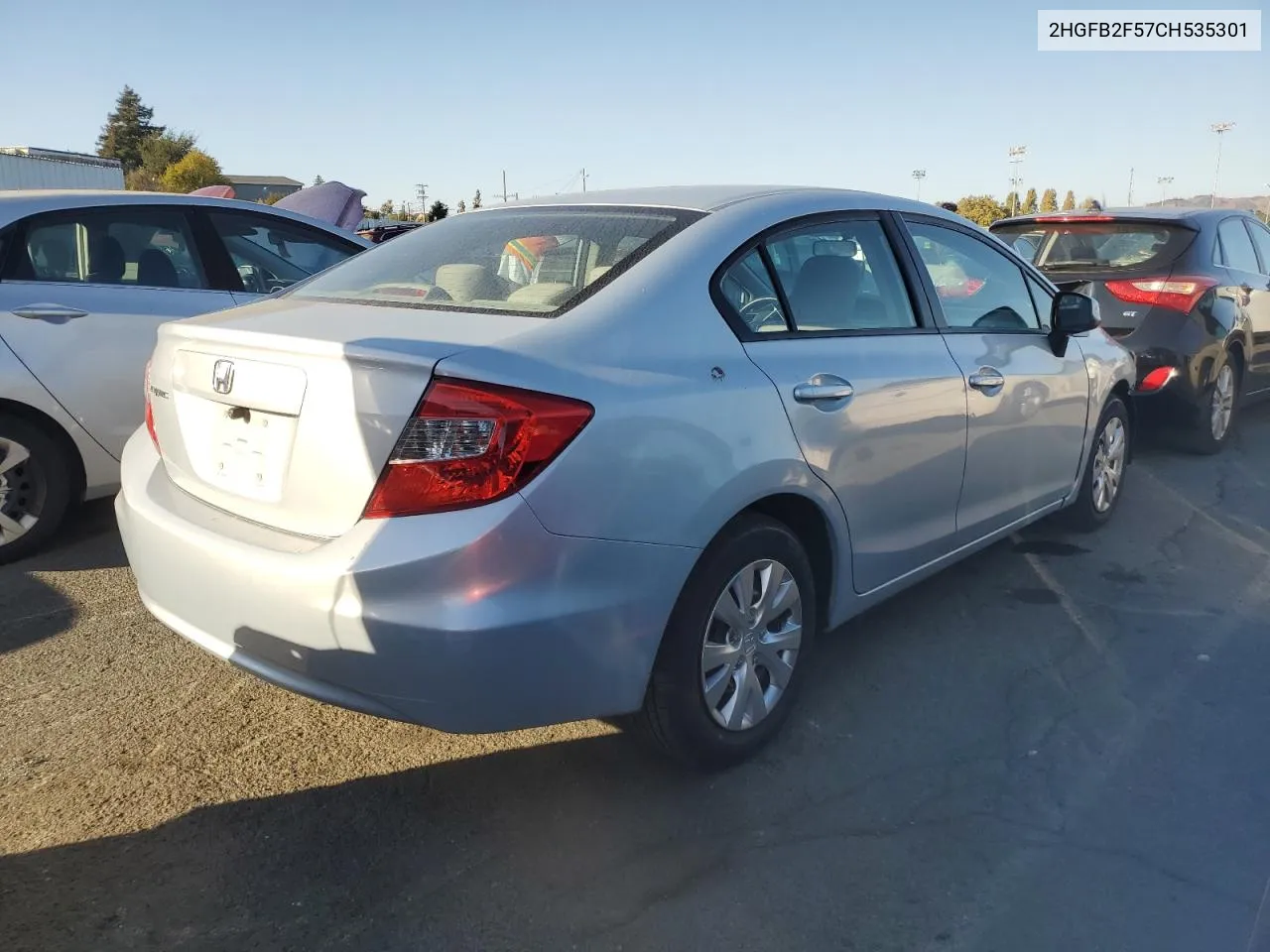 2HGFB2F57CH535301 2012 Honda Civic Lx