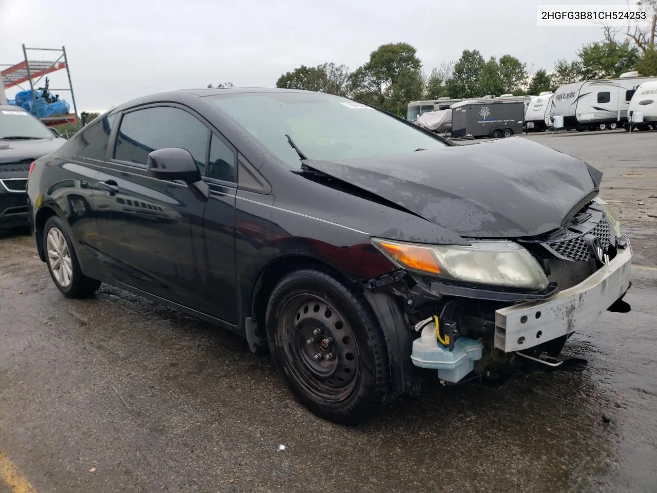 2HGFG3B81CH524253 2012 Honda Civic Ex