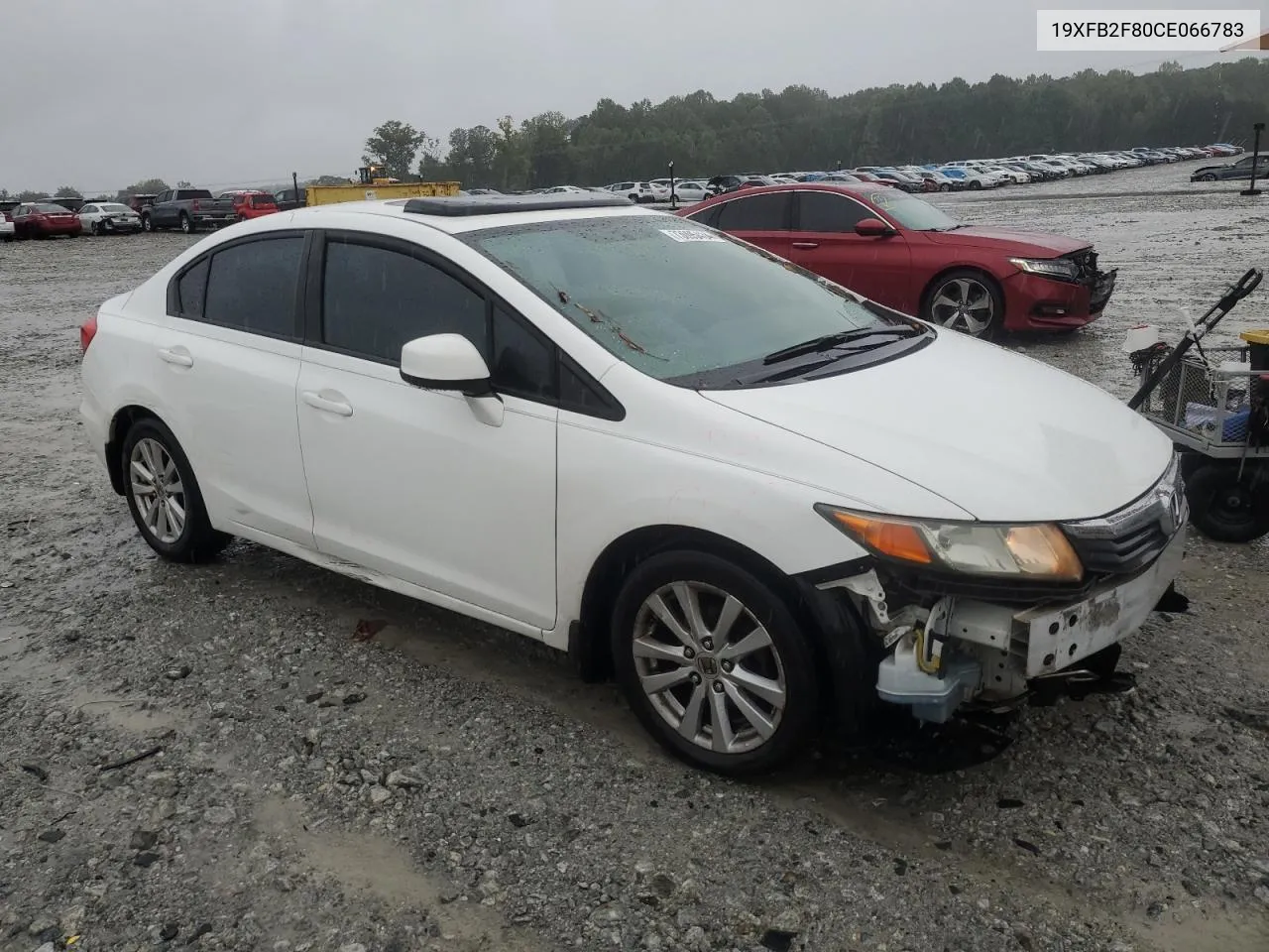 19XFB2F80CE066783 2012 Honda Civic Ex