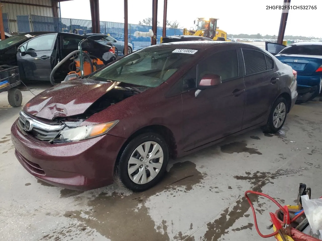 2HGFB2F51CH532765 2012 Honda Civic Lx