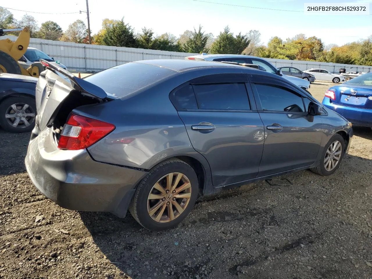 2012 Honda Civic Ex VIN: 2HGFB2F88CH529372 Lot: 73273763