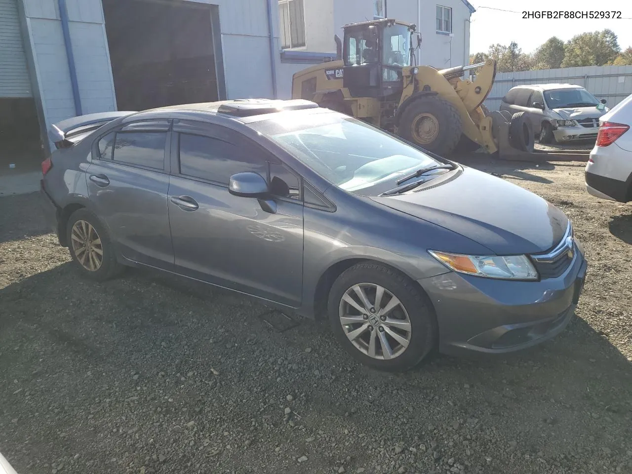 2012 Honda Civic Ex VIN: 2HGFB2F88CH529372 Lot: 73273763