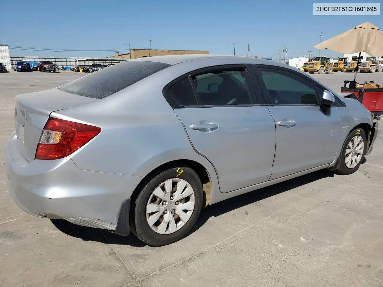 2HGFB2F51CH601695 2012 Honda Civic Lx