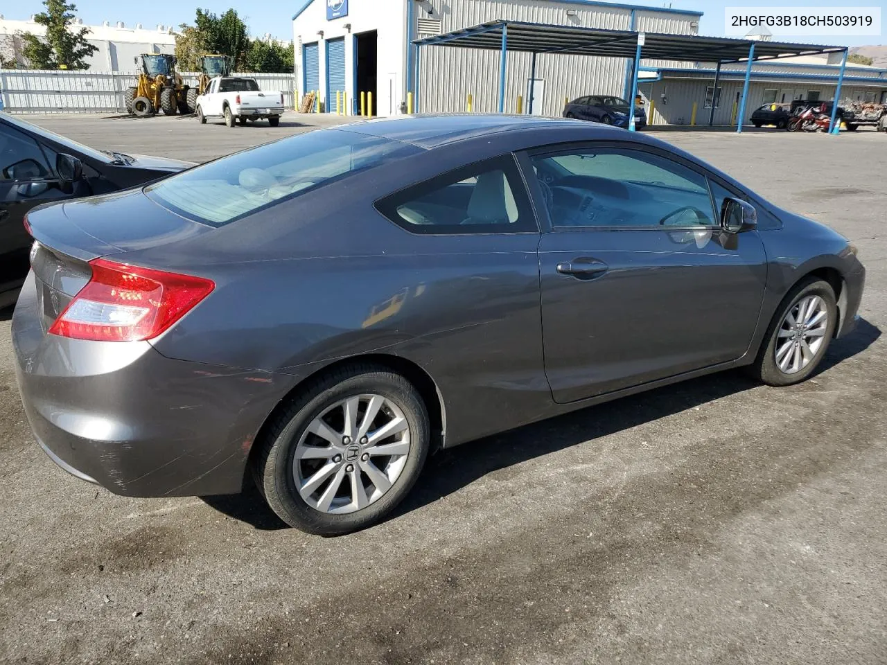 2012 Honda Civic Exl VIN: 2HGFG3B18CH503919 Lot: 74058644