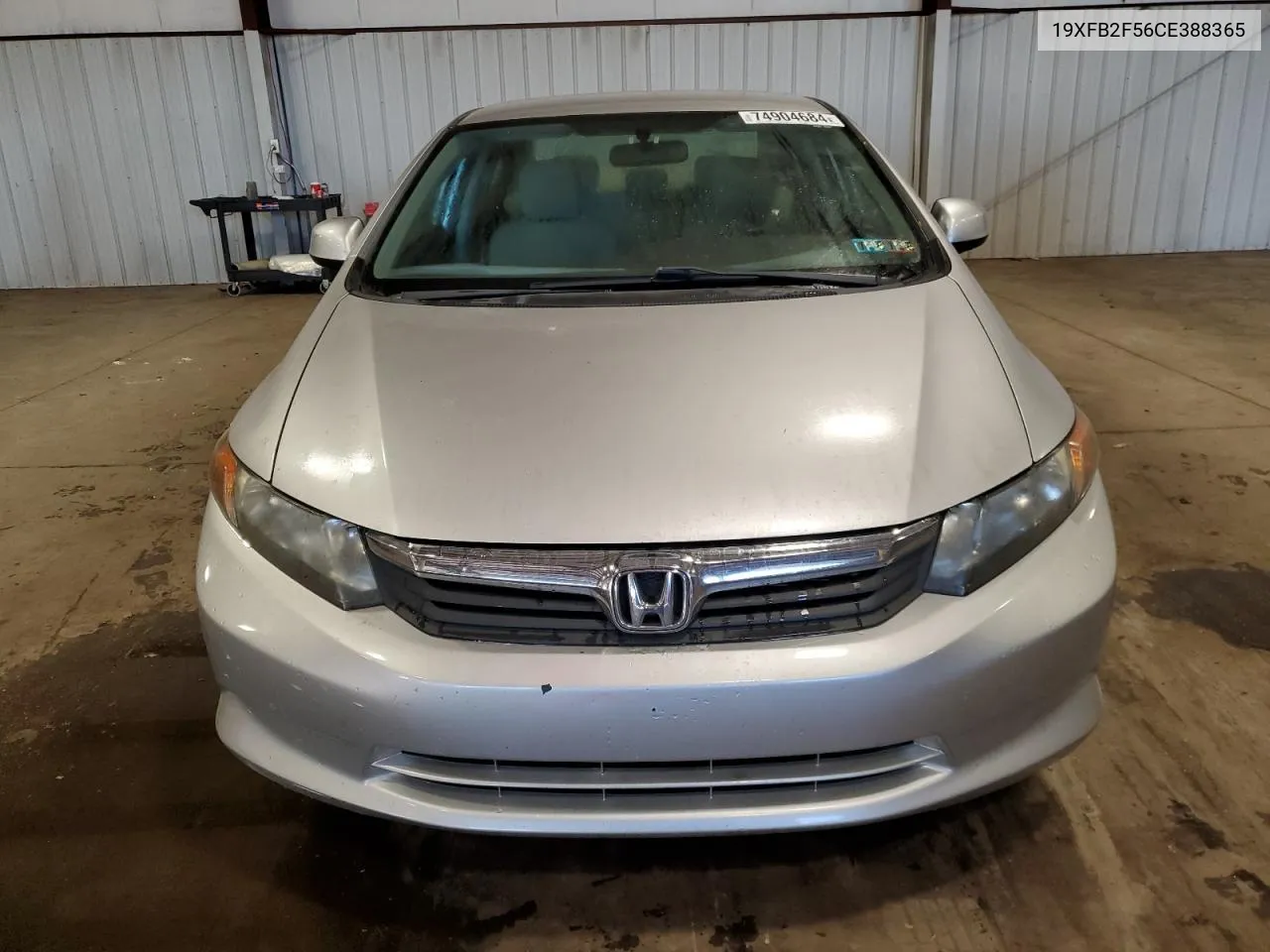 2012 Honda Civic Lx VIN: 19XFB2F56CE388365 Lot: 74904684