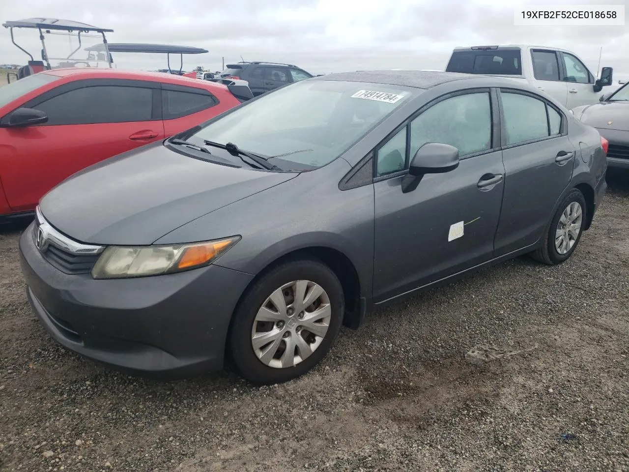 19XFB2F52CE018658 2012 Honda Civic Lx