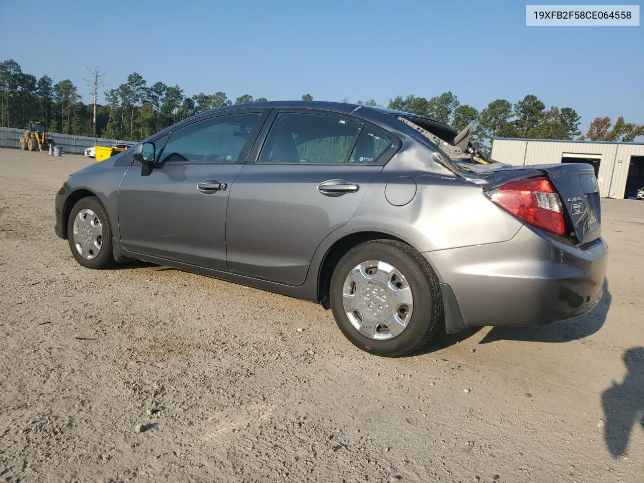 2012 Honda Civic Lx VIN: 19XFB2F58CE064558 Lot: 74994654