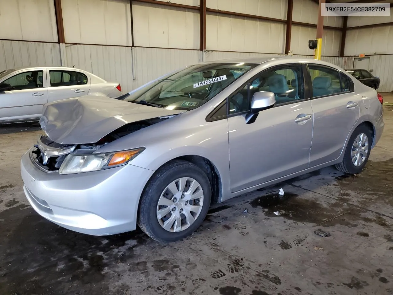 2012 Honda Civic Lx VIN: 19XFB2F54CE382709 Lot: 75122034