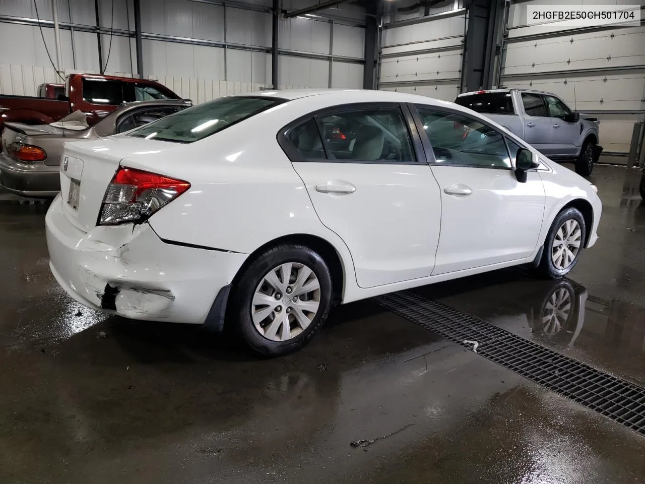 2012 Honda Civic Lx VIN: 2HGFB2E50CH501704 Lot: 75508644