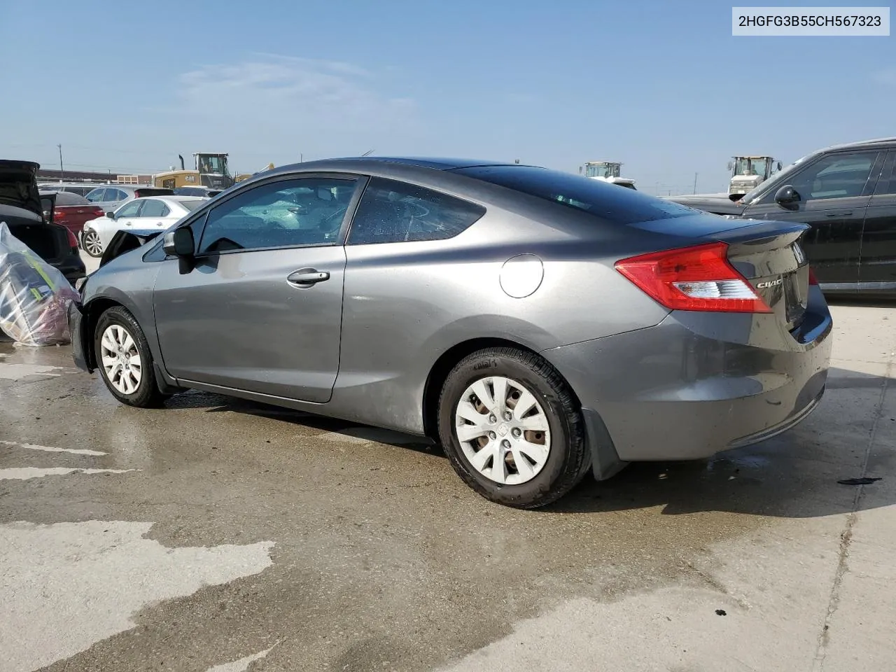 2HGFG3B55CH567323 2012 Honda Civic Lx