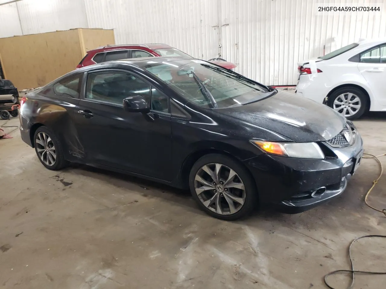 2012 Honda Civic Si VIN: 2HGFG4A59CH703444 Lot: 75940744