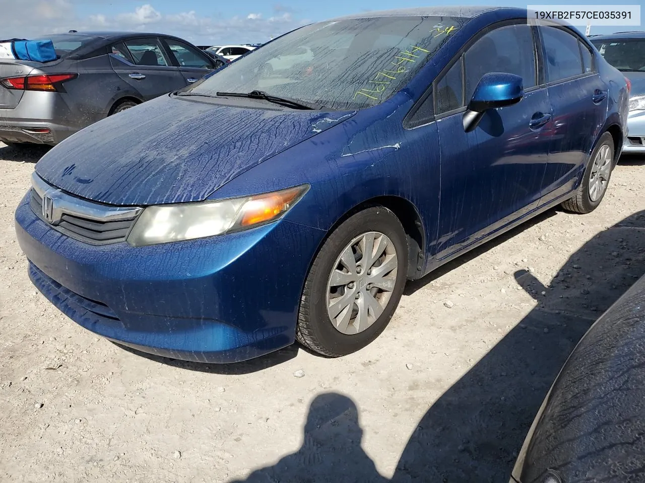 19XFB2F57CE035391 2012 Honda Civic Lx