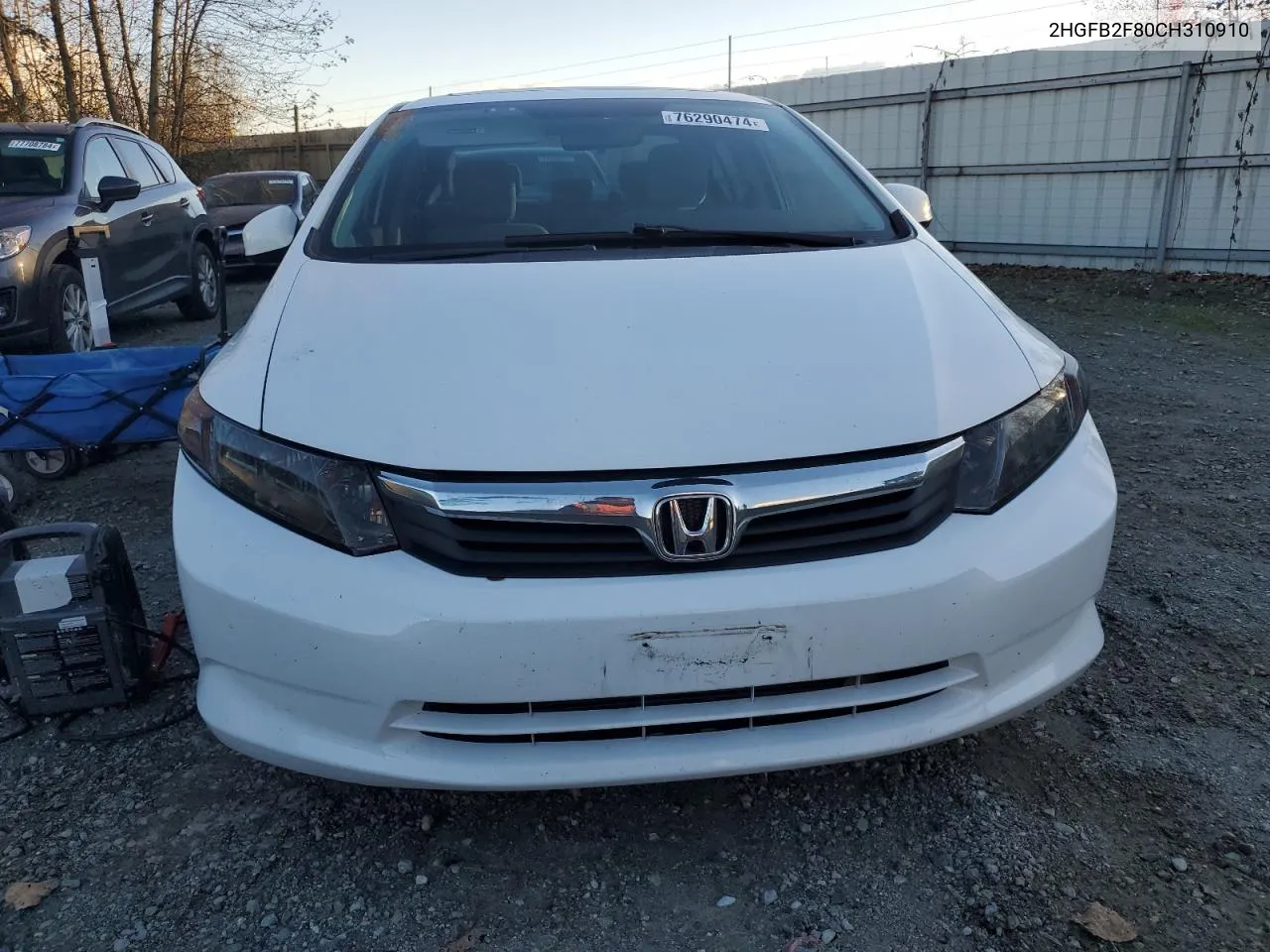 2HGFB2F80CH310910 2012 Honda Civic Ex