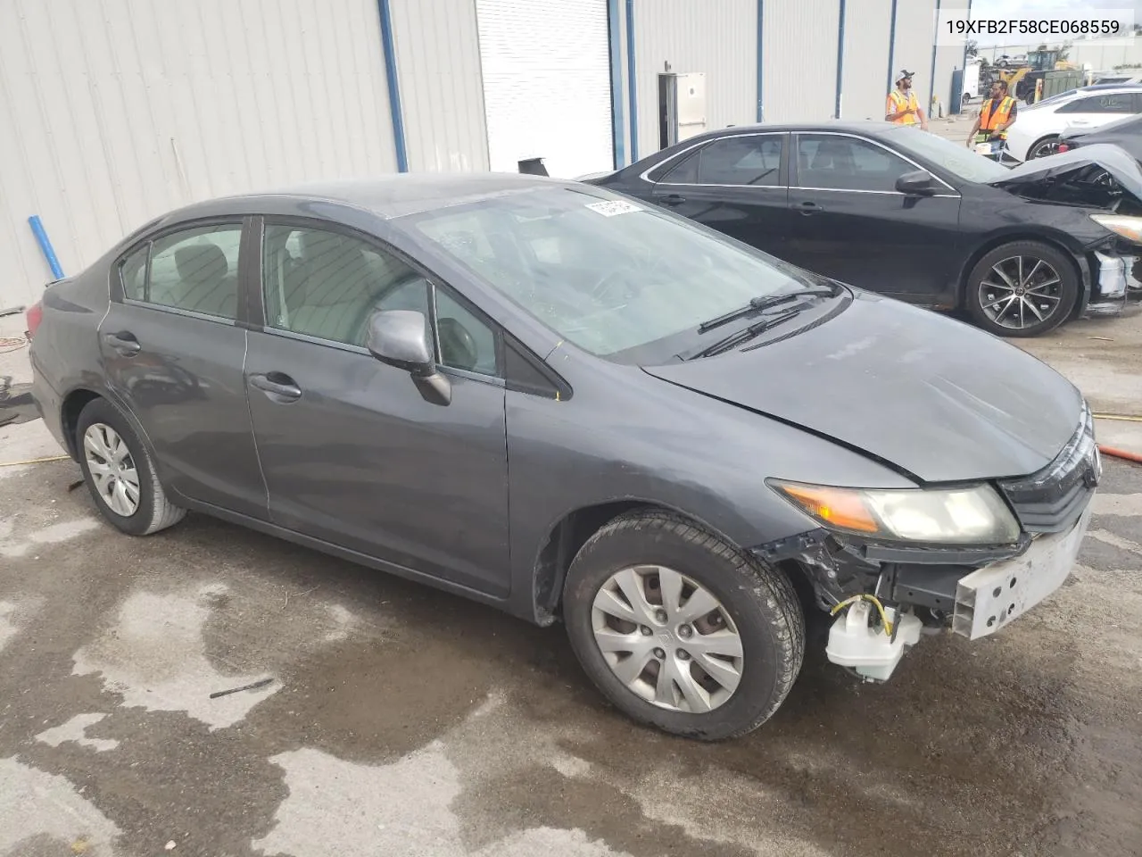 2012 Honda Civic Lx VIN: 19XFB2F58CE068559 Lot: 76347564