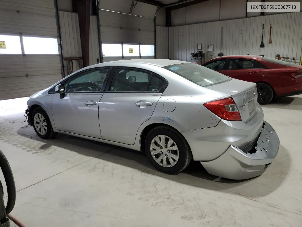 2012 Honda Civic Lx VIN: 19XFB2F59CE387713 Lot: 76450384