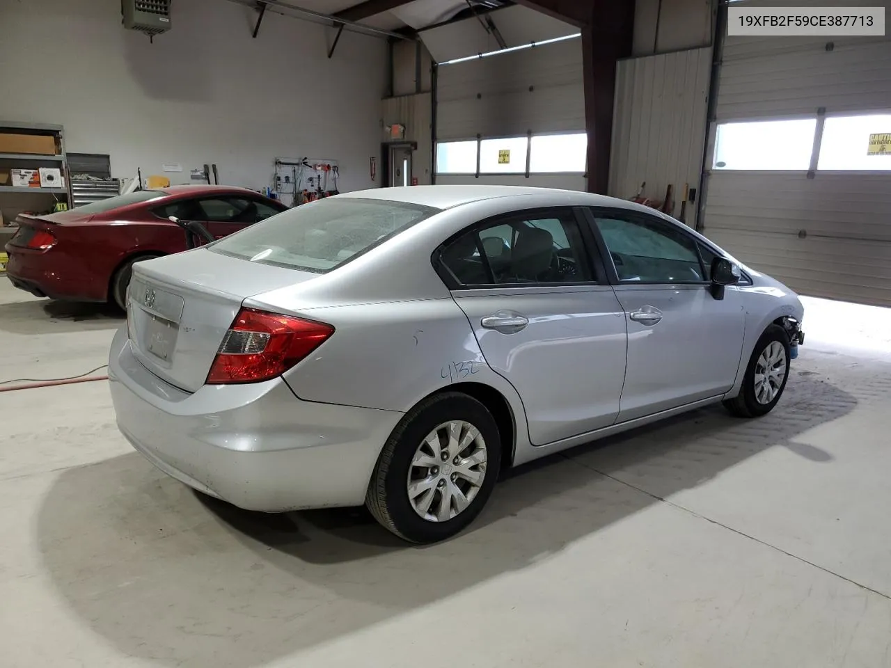 2012 Honda Civic Lx VIN: 19XFB2F59CE387713 Lot: 76450384