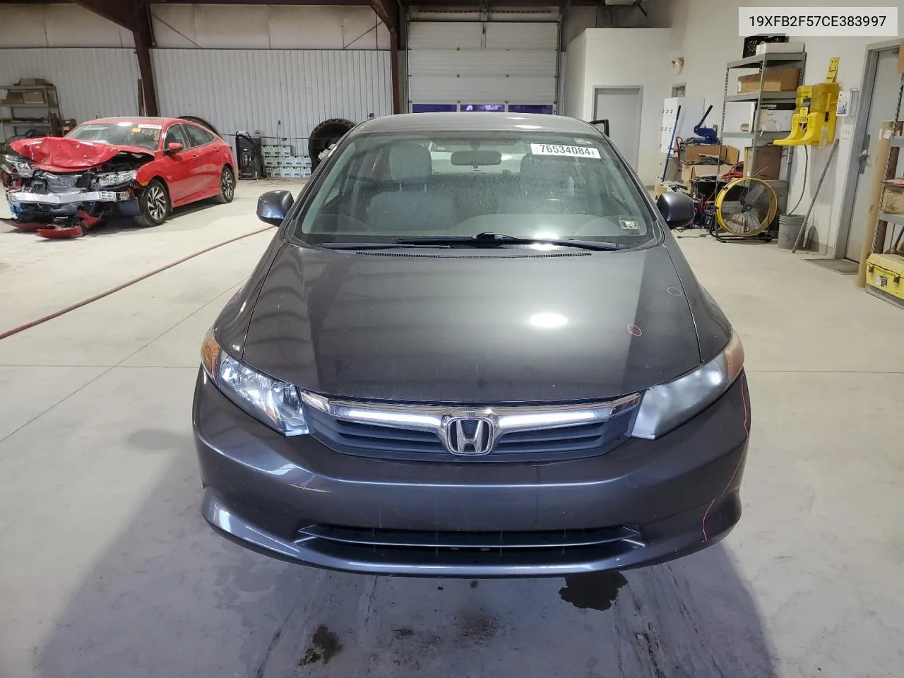 2012 Honda Civic Lx VIN: 19XFB2F57CE383997 Lot: 76534084