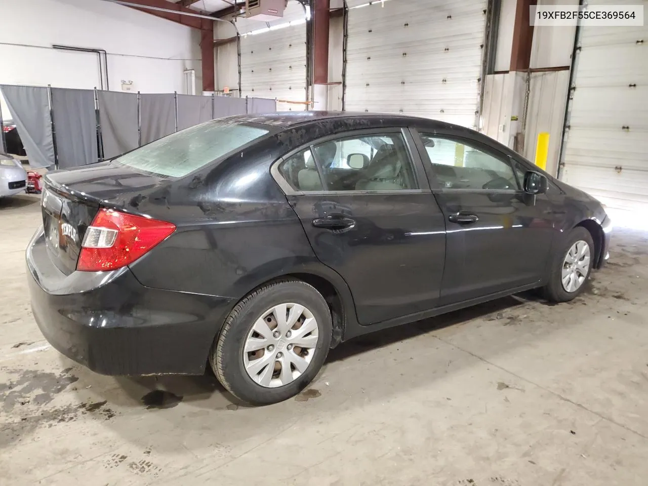 2012 Honda Civic Lx VIN: 19XFB2F55CE369564 Lot: 76535894