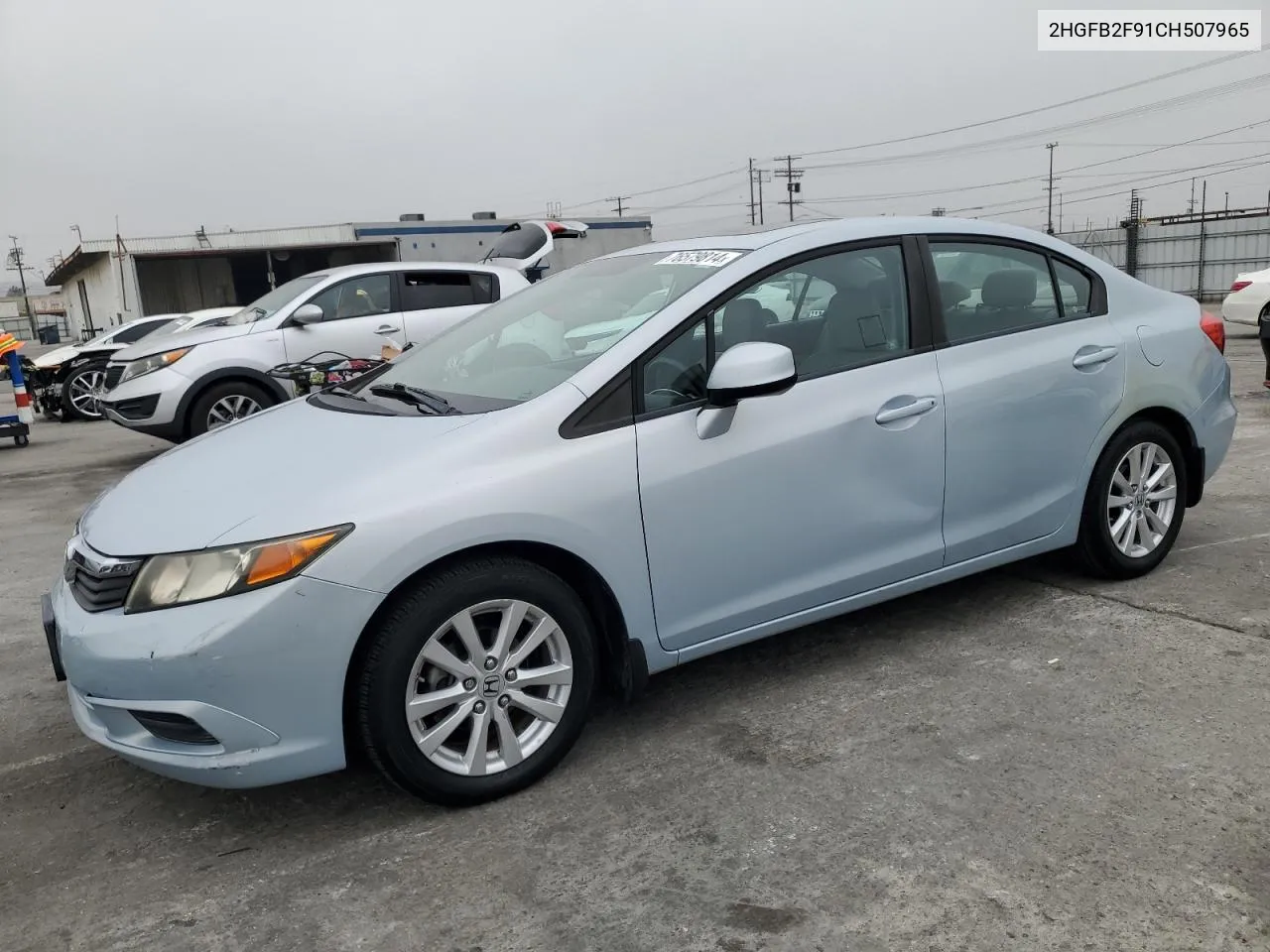 2HGFB2F91CH507965 2012 Honda Civic Exl