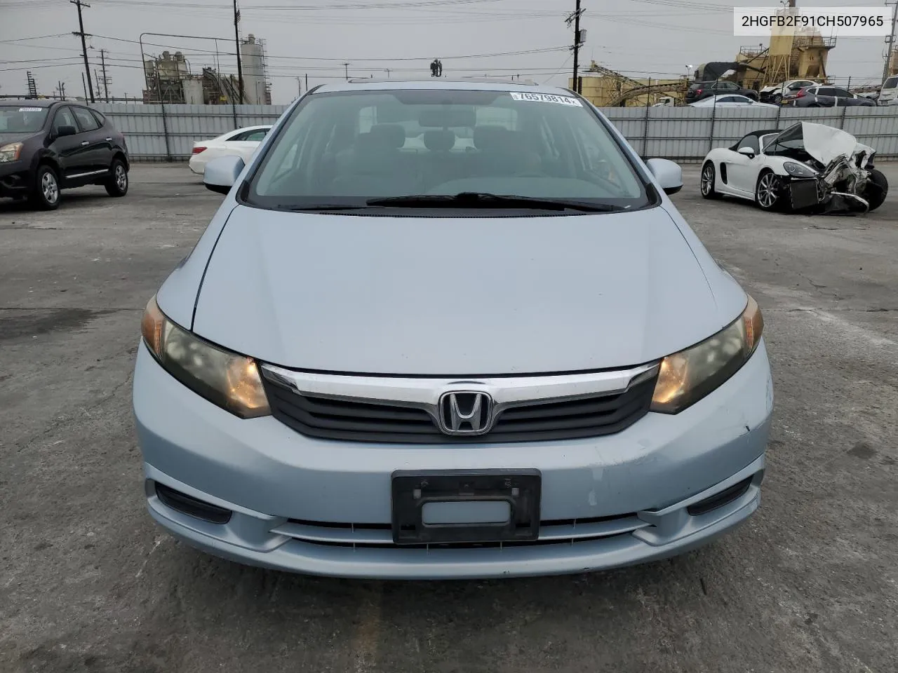 2HGFB2F91CH507965 2012 Honda Civic Exl