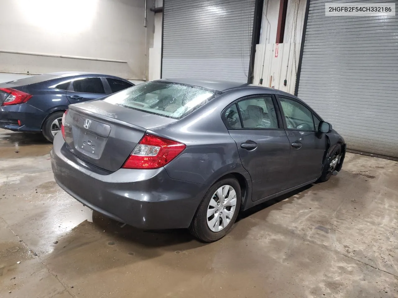 2012 Honda Civic Lx VIN: 2HGFB2F54CH332186 Lot: 76599504