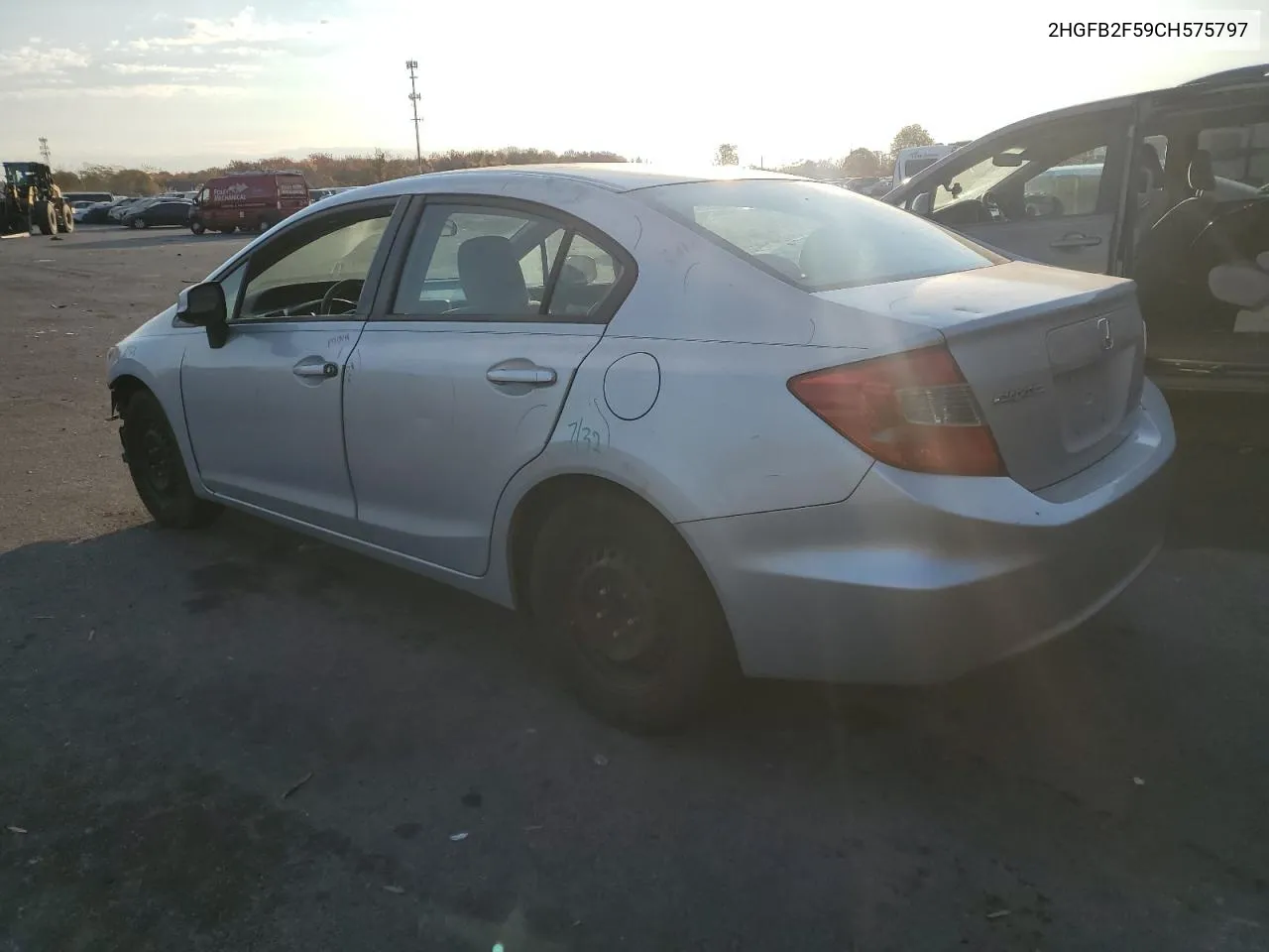 2HGFB2F59CH575797 2012 Honda Civic Lx