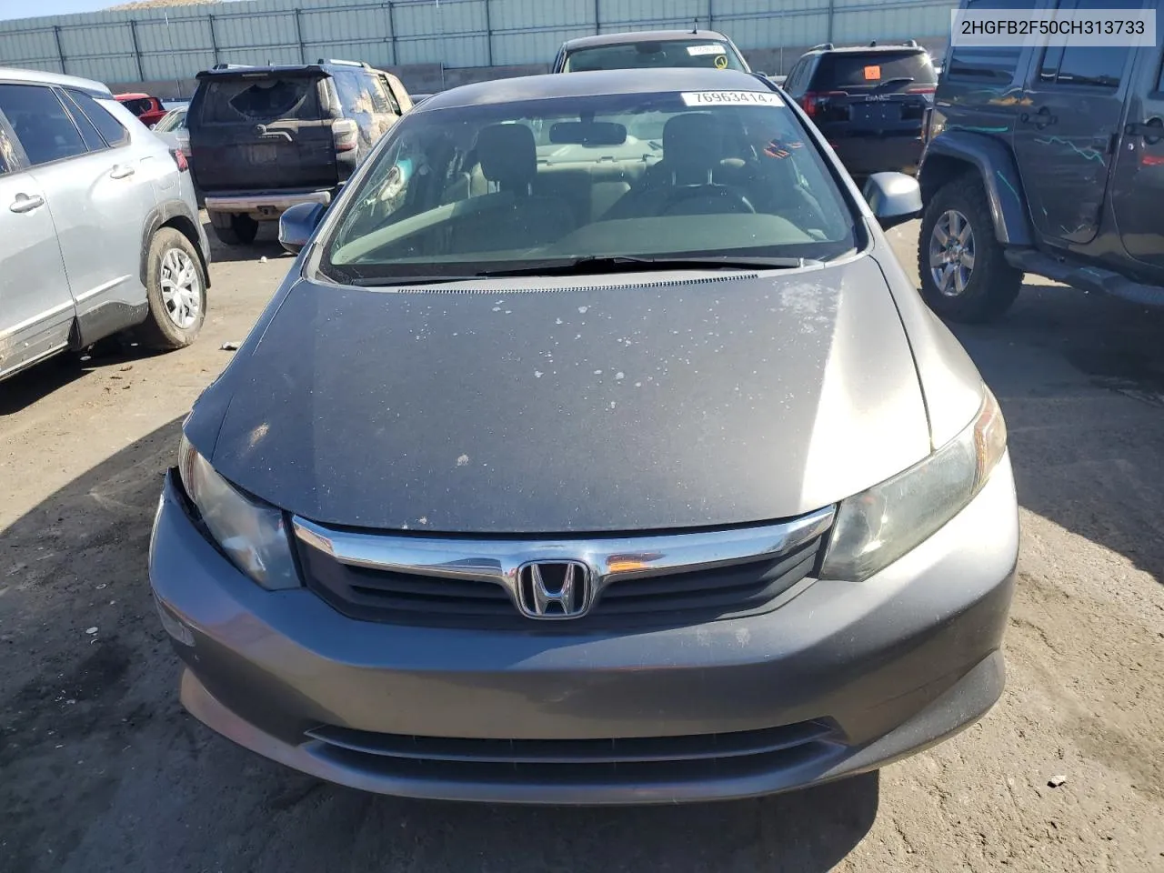 2012 Honda Civic Lx VIN: 2HGFB2F50CH313733 Lot: 76963414