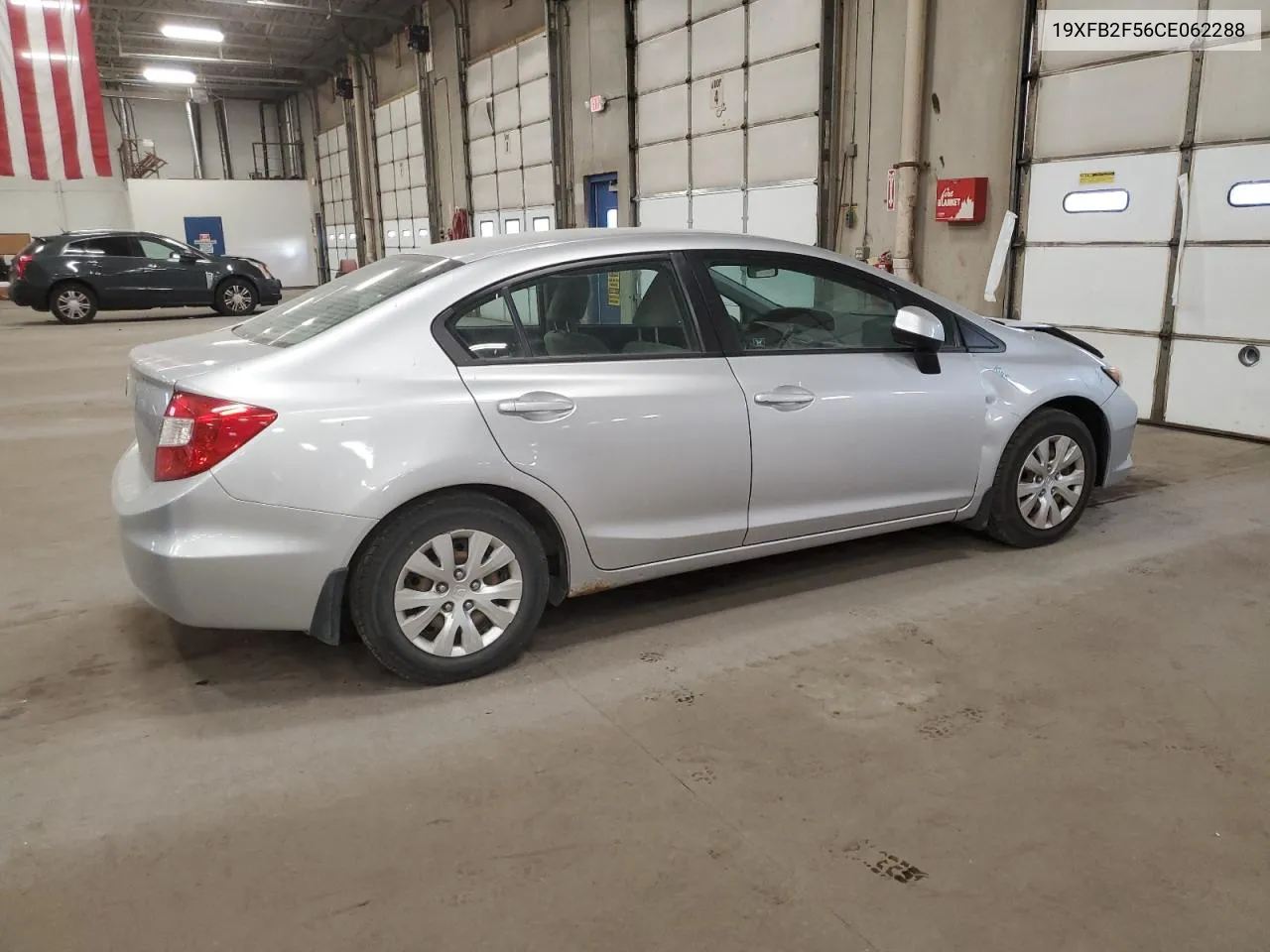 2012 Honda Civic Lx VIN: 19XFB2F56CE062288 Lot: 77064334