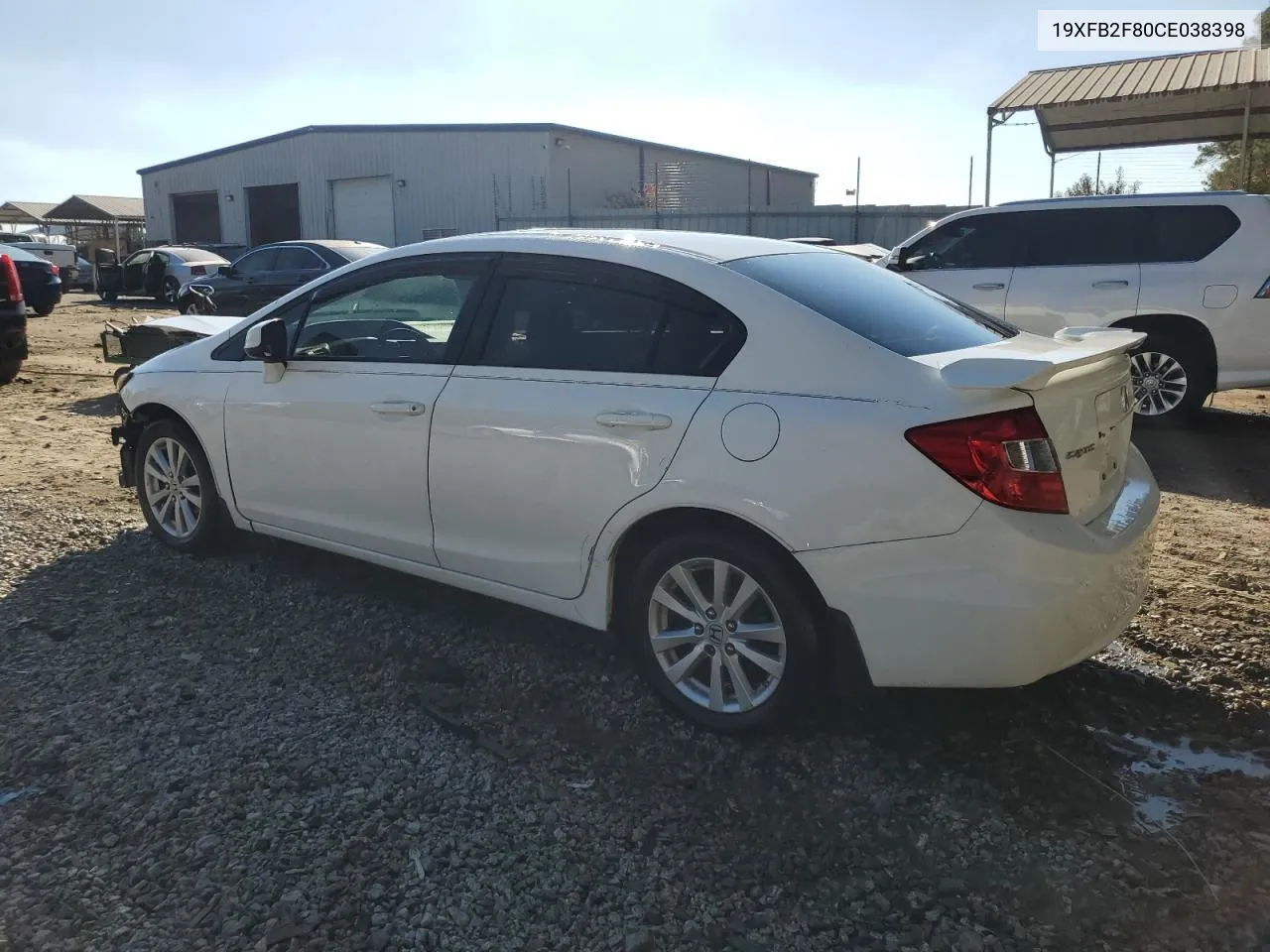 19XFB2F80CE038398 2012 Honda Civic Ex