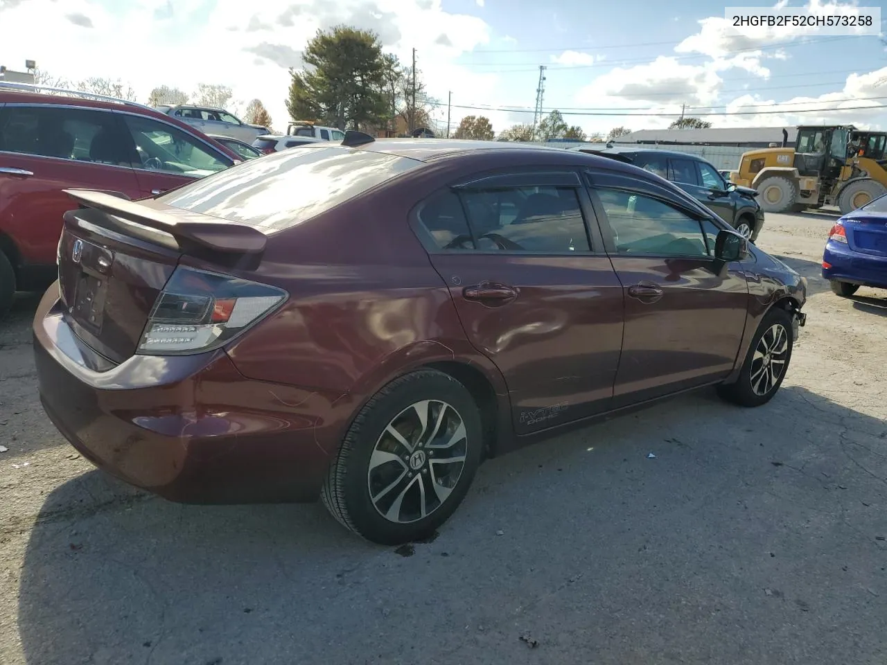 2HGFB2F52CH573258 2012 Honda Civic Lx