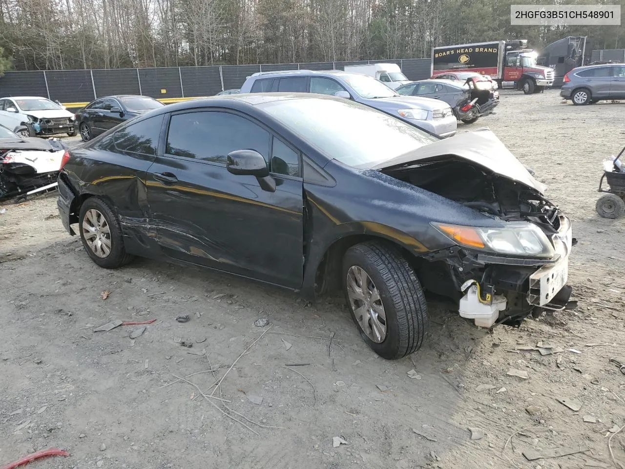 2HGFG3B51CH548901 2012 Honda Civic Lx