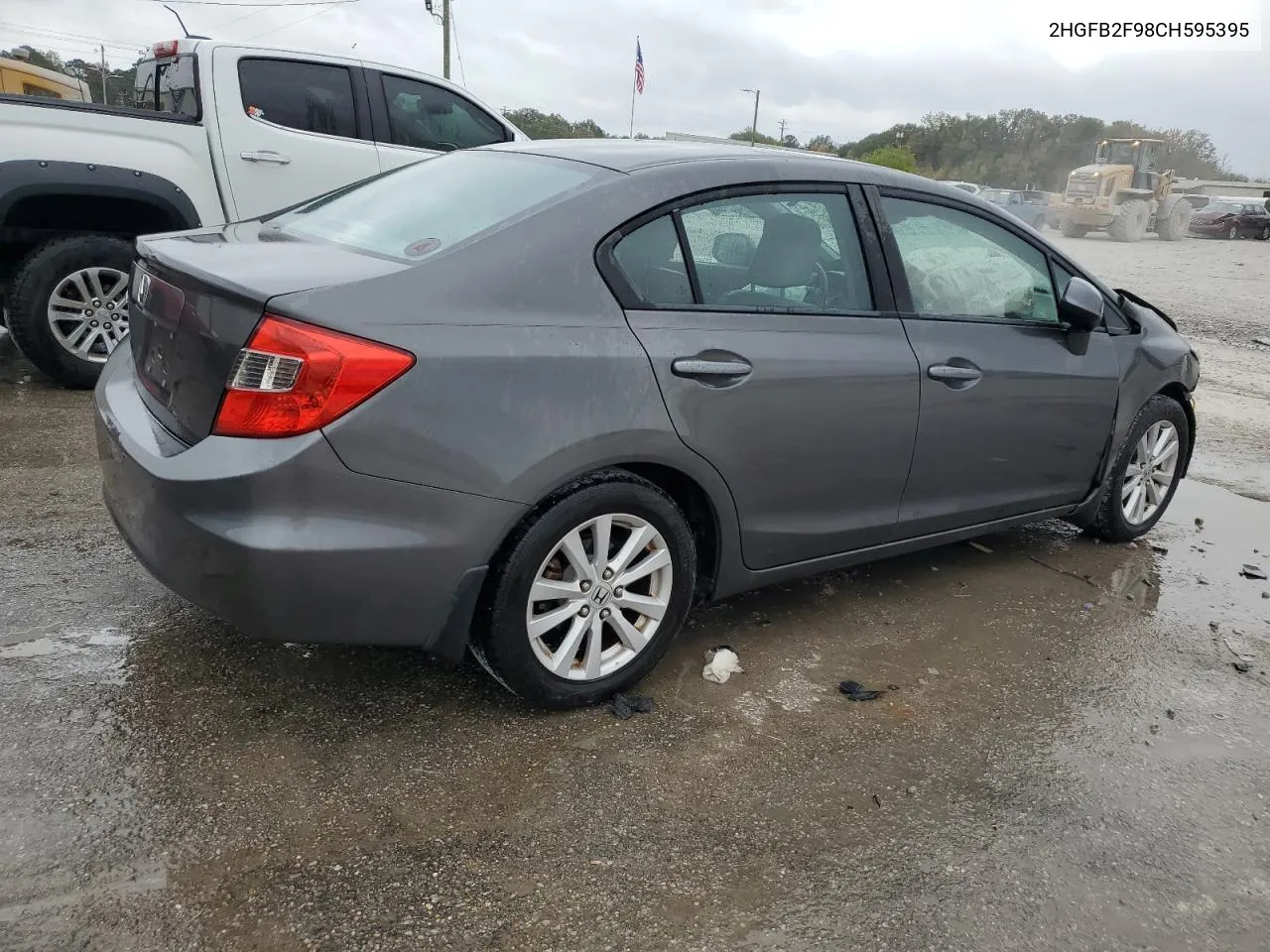 2012 Honda Civic Exl VIN: 2HGFB2F98CH595395 Lot: 77769254