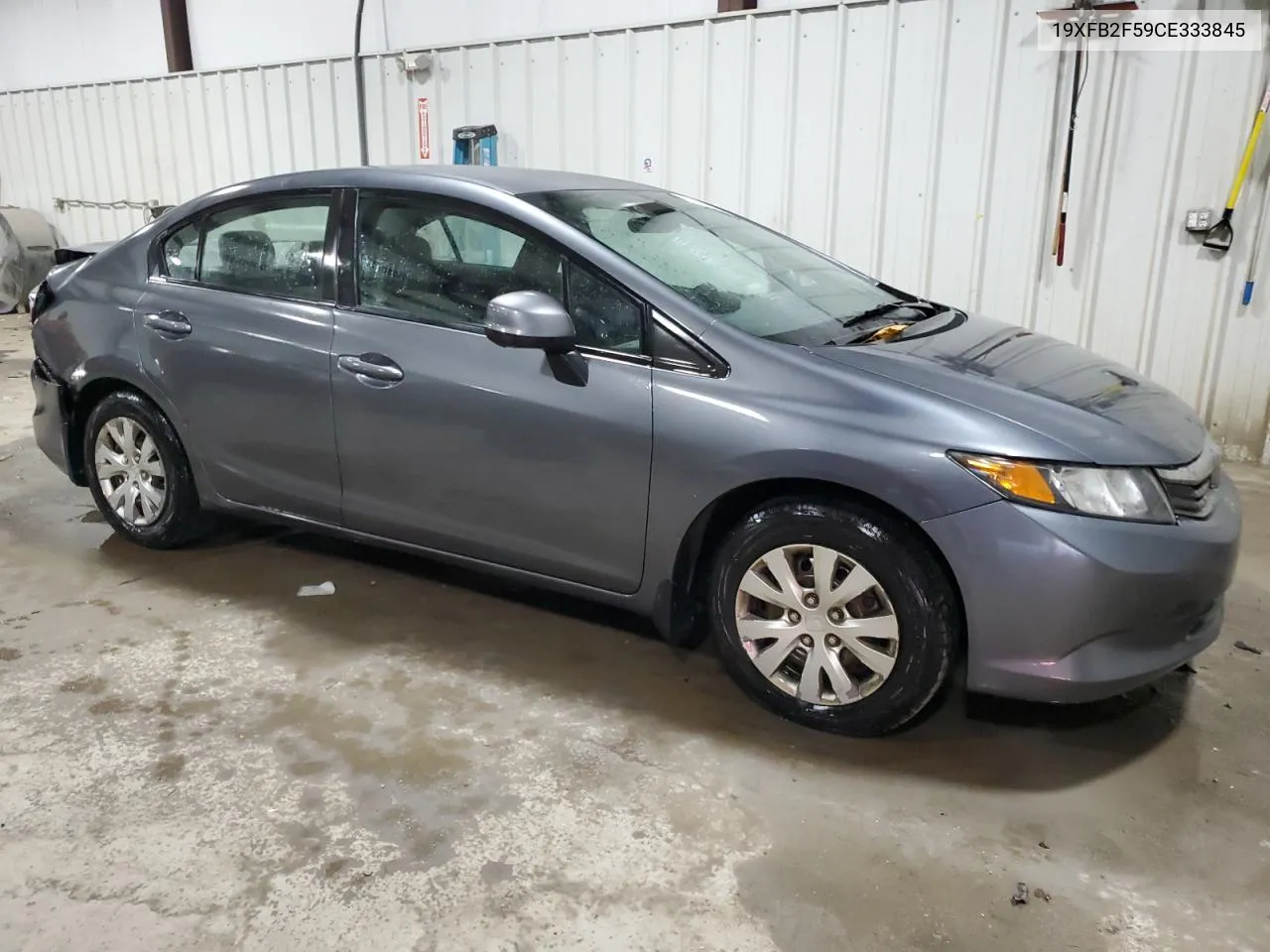 2012 Honda Civic Lx VIN: 19XFB2F59CE333845 Lot: 77795954