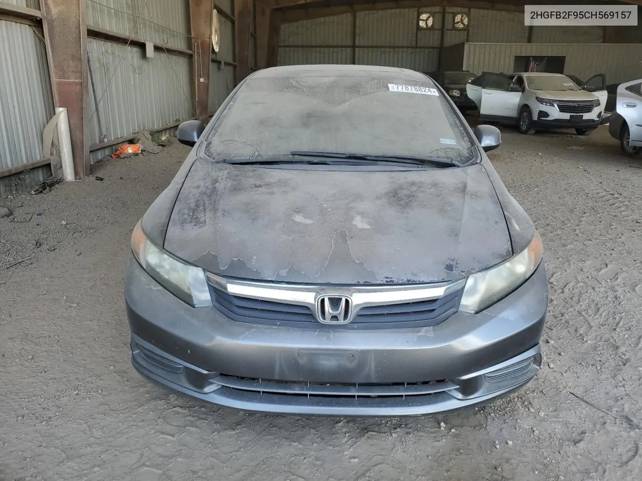 2012 Honda Civic Exl VIN: 2HGFB2F95CH569157 Lot: 77878824