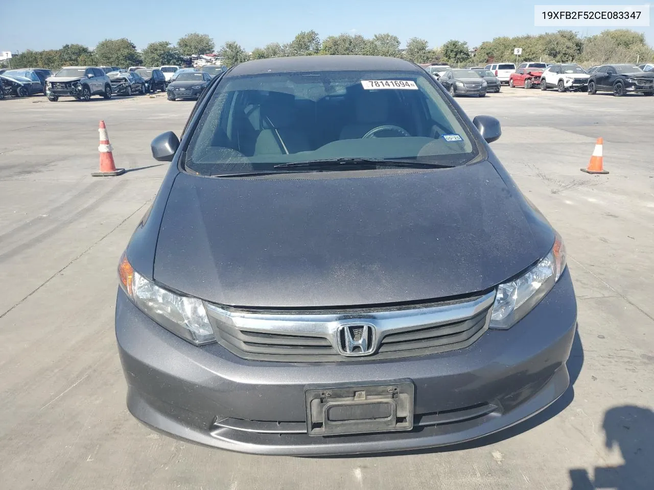 19XFB2F52CE083347 2012 Honda Civic Lx