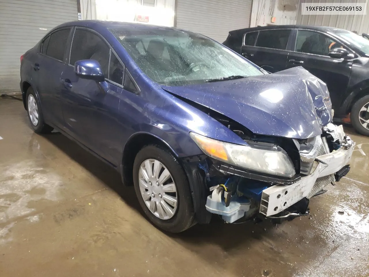 2012 Honda Civic Lx VIN: 19XFB2F57CE069153 Lot: 78443874