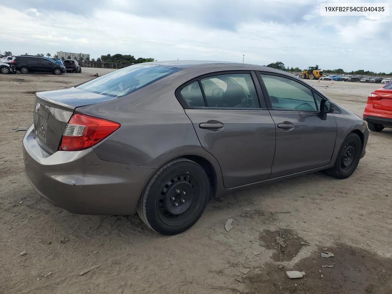 2012 Honda Civic Lx VIN: 19XFB2F54CE040435 Lot: 78470264