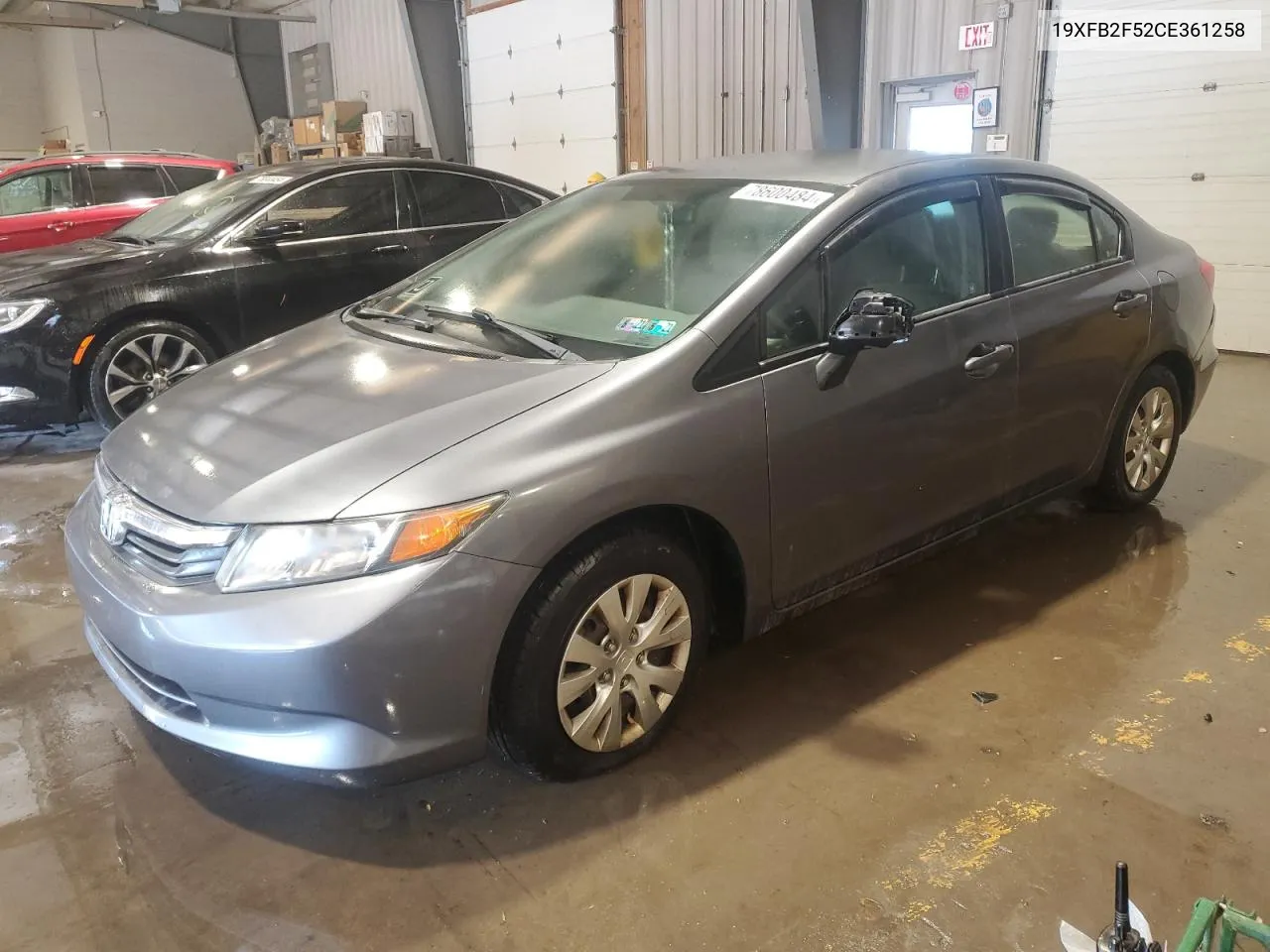 2012 Honda Civic Lx VIN: 19XFB2F52CE361258 Lot: 78600484