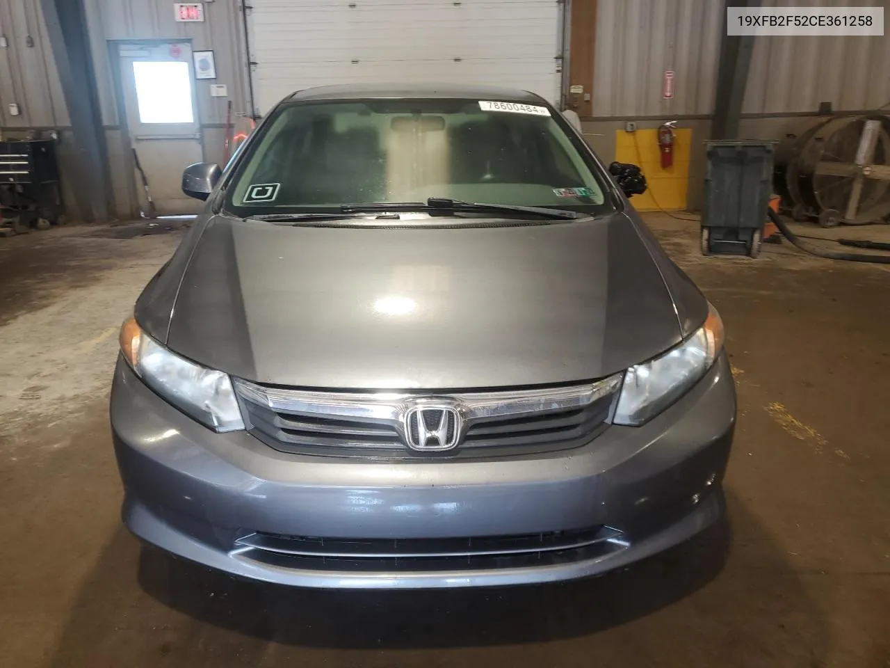 2012 Honda Civic Lx VIN: 19XFB2F52CE361258 Lot: 78600484