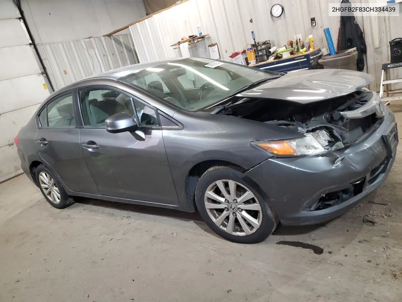 2012 Honda Civic Ex VIN: 2HGFB2F83CH334439 Lot: 78819964