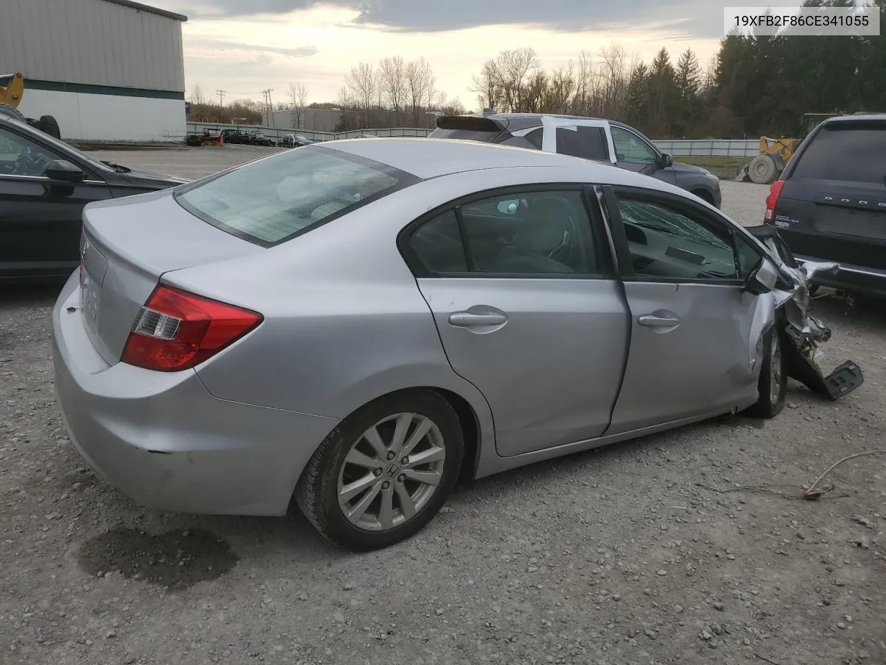 2012 Honda Civic Ex VIN: 19XFB2F86CE341055 Lot: 78976624