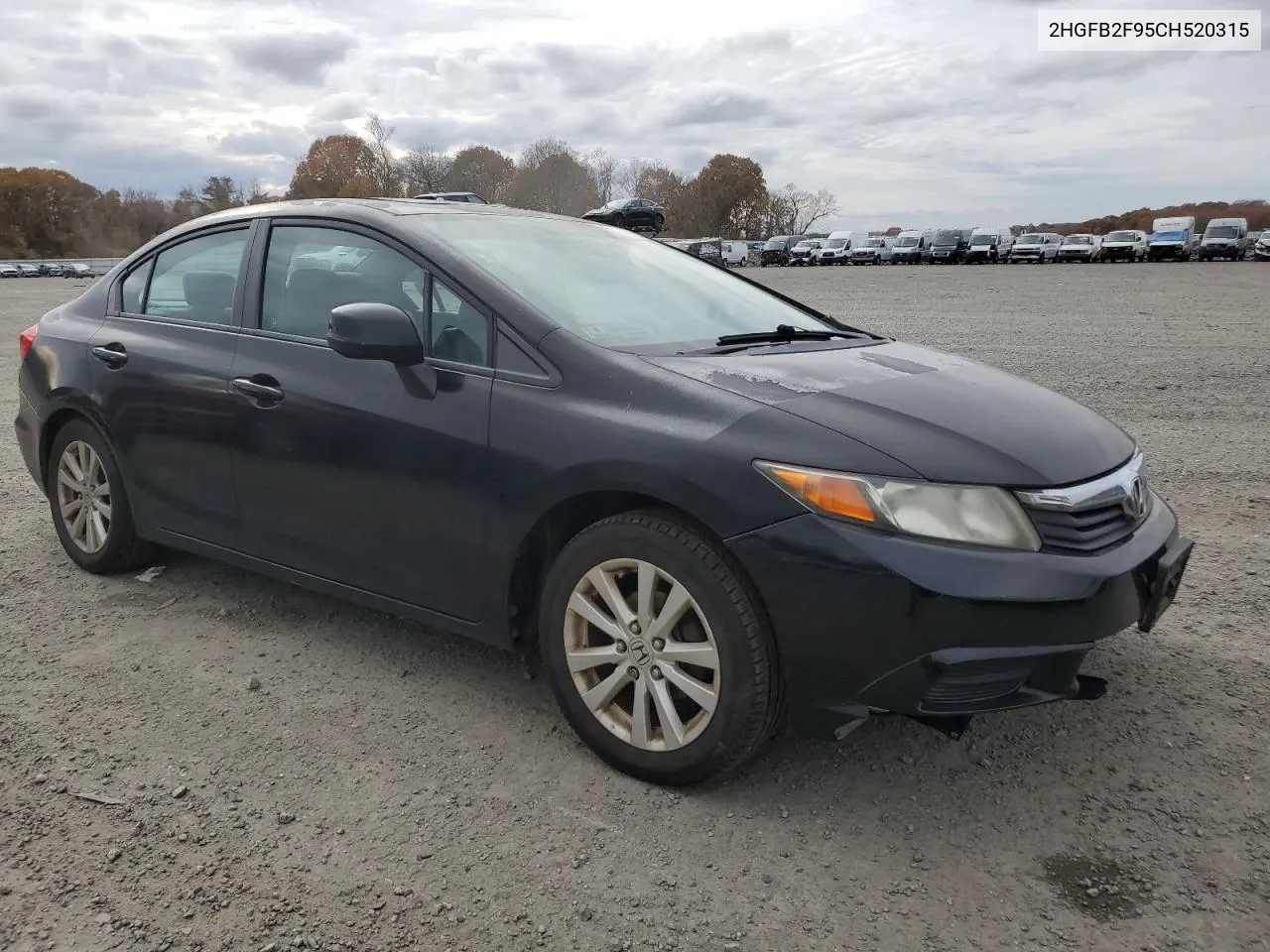 2012 Honda Civic Exl VIN: 2HGFB2F95CH520315 Lot: 79163044