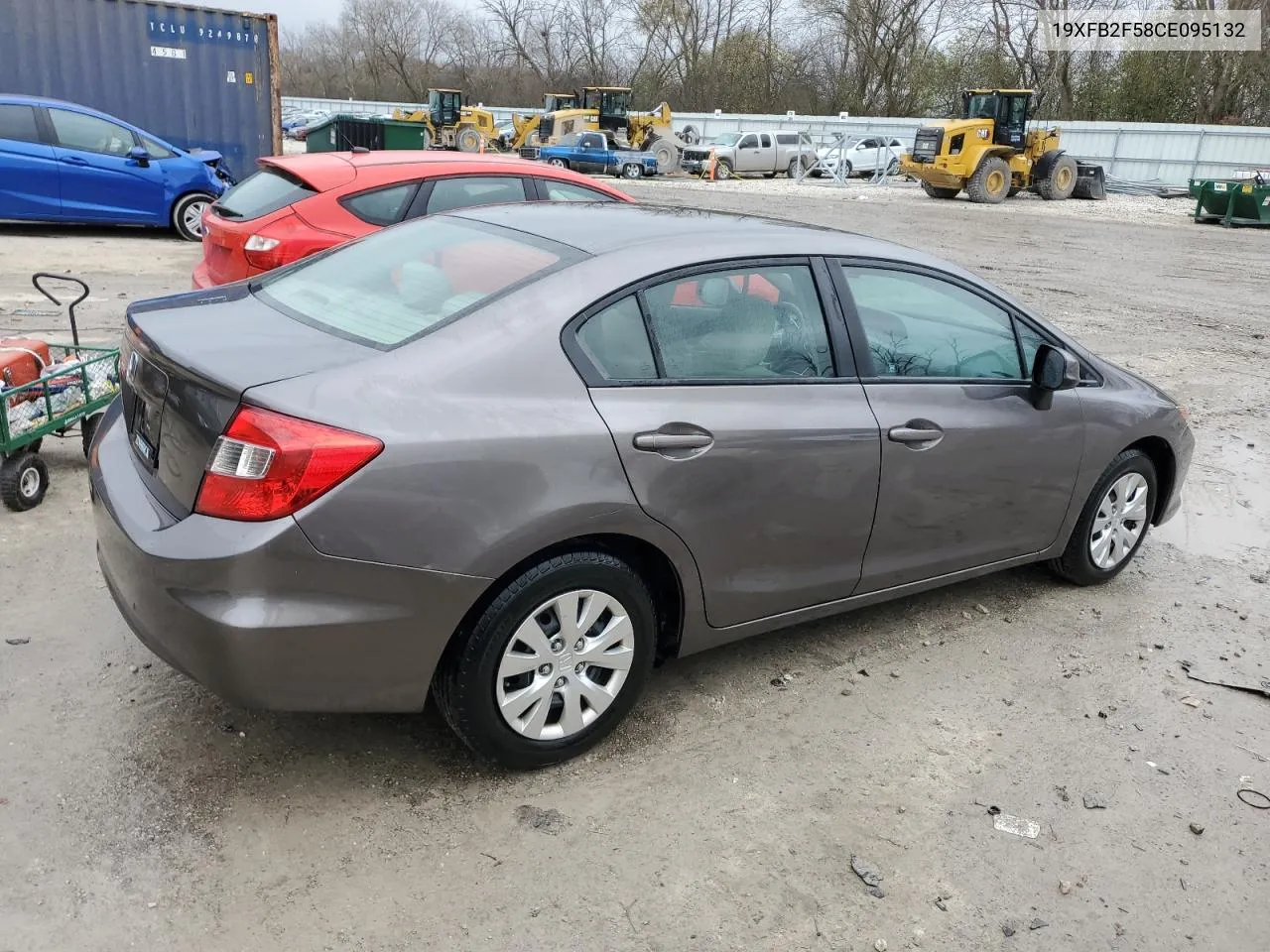 2012 Honda Civic Lx VIN: 19XFB2F58CE095132 Lot: 79254854