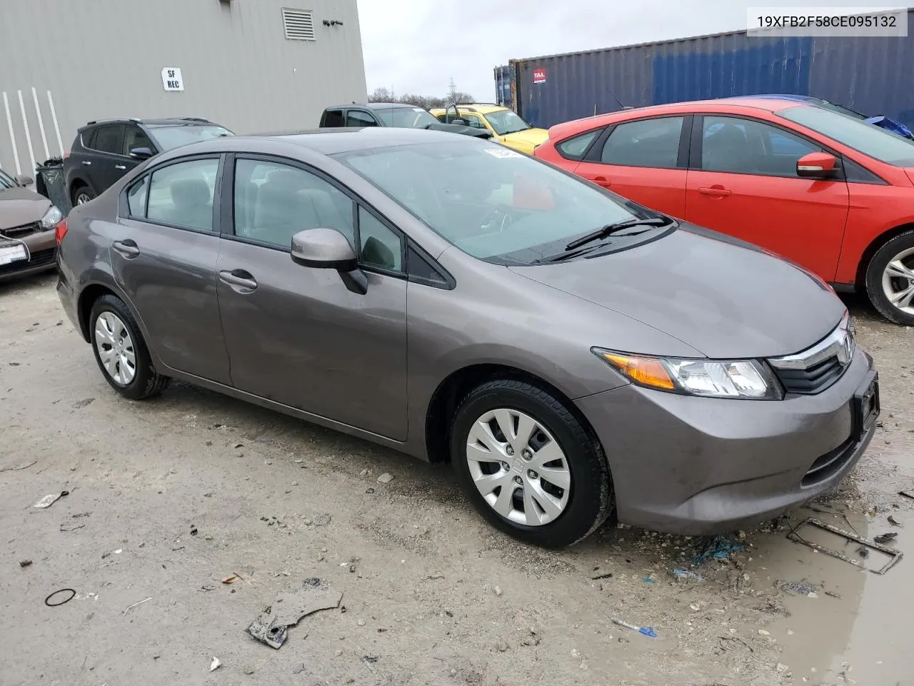 2012 Honda Civic Lx VIN: 19XFB2F58CE095132 Lot: 79254854