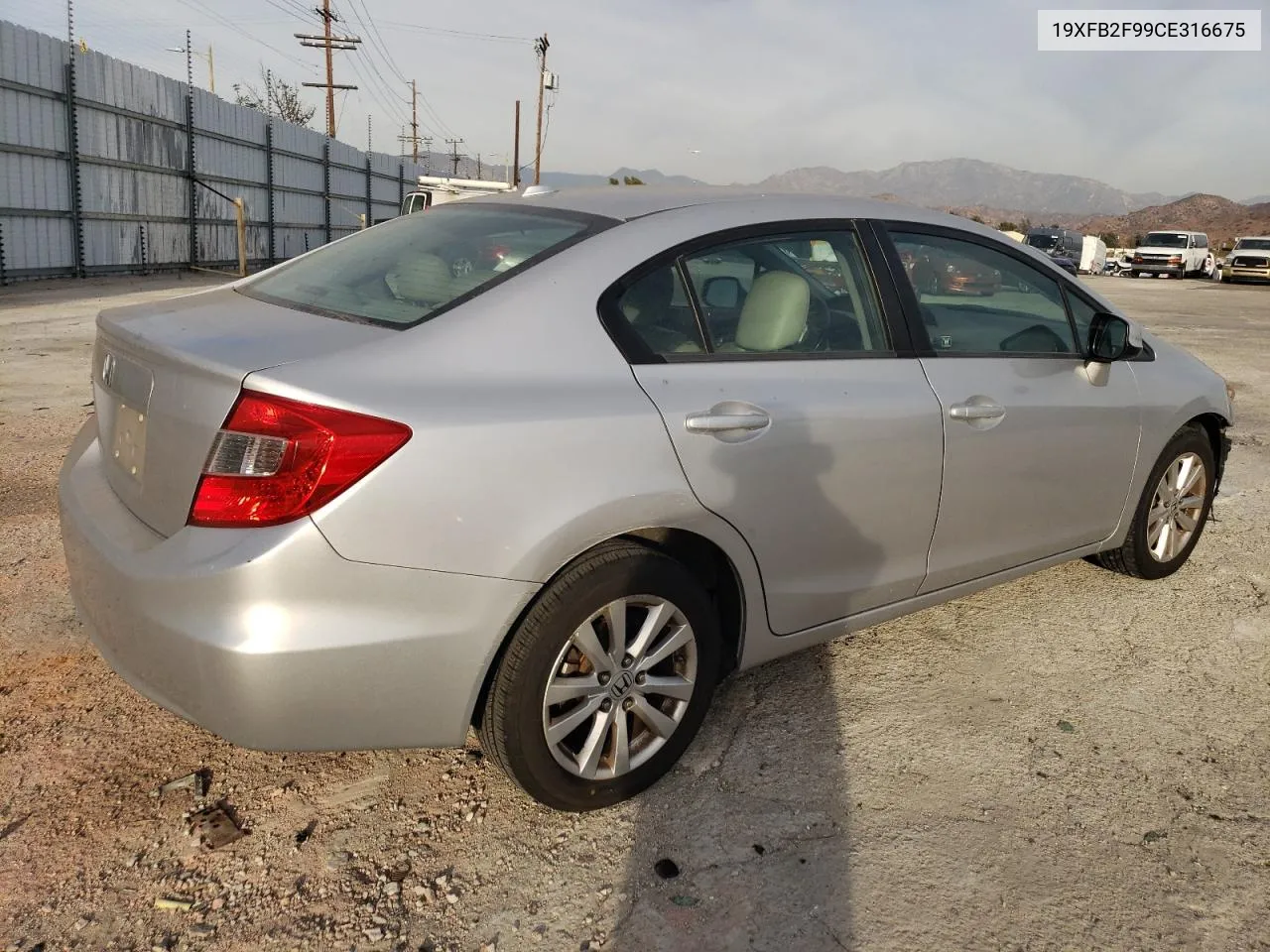 2012 Honda Civic Exl VIN: 19XFB2F99CE316675 Lot: 79290614